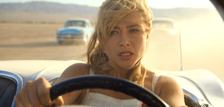 Am Steuer, auf der Flucht und in Rage: Florence Pugh in »Don’t W... Am Steuer, auf der Flucht und in Rage: Florence Pugh in »Don’t W...