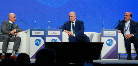 Annäherung vollzogen: Mohsen Khojasteh-Mehr (r.), Chef der Natio...