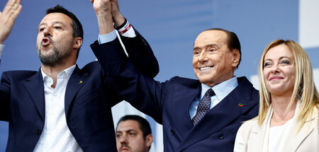 Trotz Meinungsverschiedenheiten vereint: Salvini, Berlusconi und...