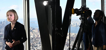 Auch aufs Empire State Building in New York ging es für die brit...