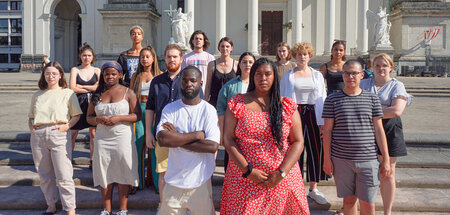 Gemeinsam für Veränderungen: Team und Unterstützende des »Black ...