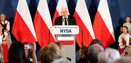 Seine PiS hat vor allem in den Großstädten Probleme: Kaczynski a...