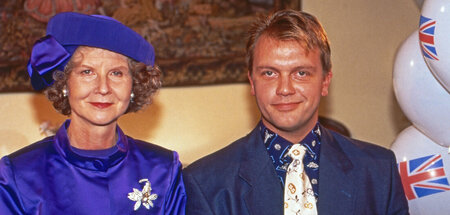 Irm Hermann (1942–2020) und Hape Kerkeling (r.) in »Willi und di...