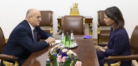 Bleibt lieber auf der »moralischen Ebene«: Bundesaußenministerin...