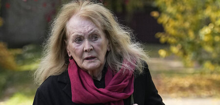 Die französische Schriftstellerin Annie Ernaux wird mit dem Lite...