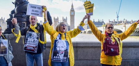 Vom britischen Parlament über die Westminster Bridge bis ans and...