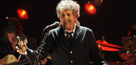Ausnahmsweise ohne Hut: Bob Dylan (Los Angeles, 2012)