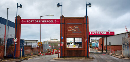 Der Ausstand am Hafen in Liverpool soll mindestens bis zum 17. O... Der Ausstand am Hafen in Liverpool soll mindestens bis zum 17. O...