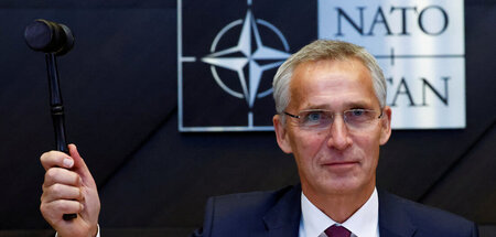 Mit Holzhammermethoden: NATO-Generalsekretär Jens Stoltenberg