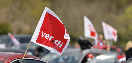 Verdi-Kundgebung in Düsseldorf (1. Mai 2021)