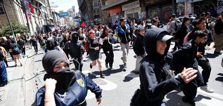 Demonstration in Valparaiso (18.10.2022)