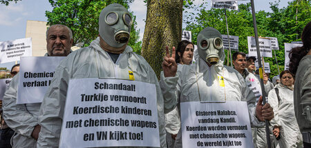 Gasmasken für die Guerilla: Europaweite Proteste gegen türkische... Gasmasken für die Guerilla: Europaweite Proteste gegen türkische...
