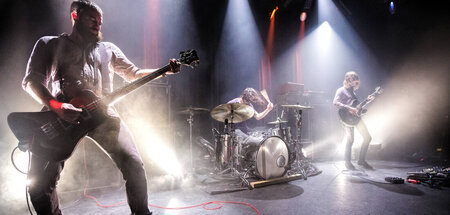 Konzert der Russian Circles mit Gittarist Mike Sullivan (l.) in ...