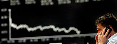 Verkaufen! Devise auf dem Frankfurter Parkett am Freitag