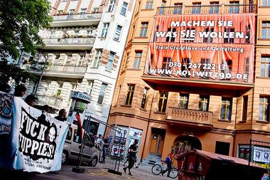 Ewas abseits der Toplagen in Berlin wie hier im Prenzlauer Berg ...