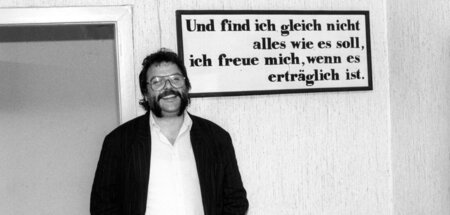 Mann für politische Anstöße: Wolfgang Bordel (1990) Mann für politische Anstöße: Wolfgang Bordel (1990)