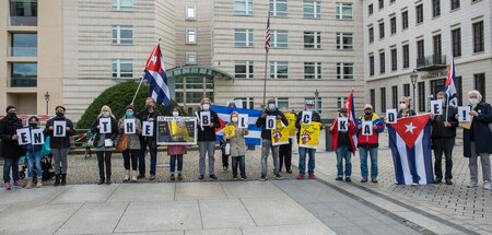 Internationale Solidarität für ein Ende der Blockade: Aktivisten...