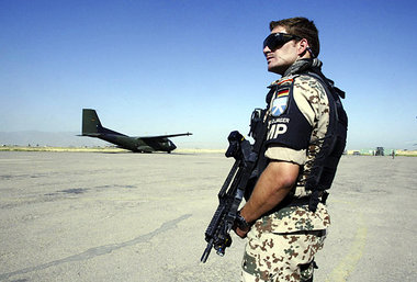 Bundeswehrsoldat in Afghanistan