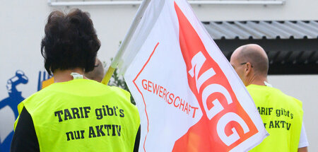 Lohnerhöhungen kommen nicht von allein: Die Kollegen bei Riesa N...