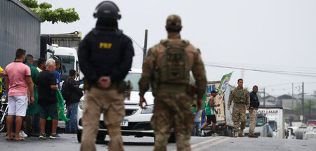 Nach den Blockaden kommen die Straßenproteste: Bolsonaro-Anhänge...