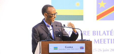 Sieht keine Verantwortung für Eskalation: Ruandas Präsident Kaga...