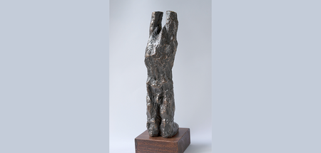 Marguerite Blume-Cárdenas: Marsyas (Studie), 2006, Gips, Bronzeg...