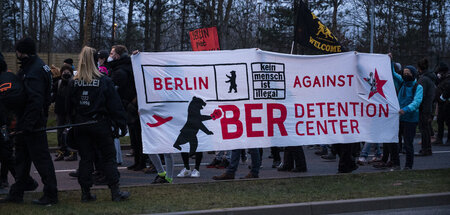 Demonstration in Schönefeld (Februar 2022) Demonstration in Schönefeld (Februar 2022)