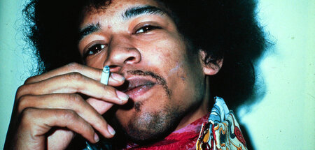 Jung verstorbene Legende: Gitarrist Jimi Hendrix (27.11.1942–18....