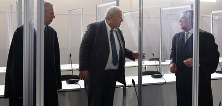 »In seiner ganz eigenen Welt«: Hanno Berger (Mitte) und Pflichtv...