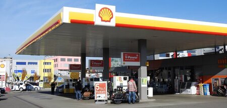 Tankstelle in der Schweiz (2021)