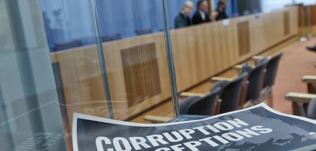 Pressekonferenz zum Korruptionswahrnehmungsindex