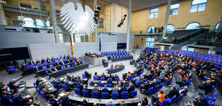 Plenarsitzung im Deutschen Bundestag