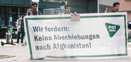 Protest gegen Abschiebungen in Köln Protest gegen Abschiebungen in Köln