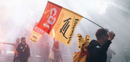 Gegen Sozialabbau: CGT-Protest am 27. Oktober in Paris