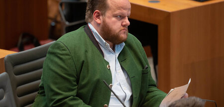 Der AfD-Abgeordnete Sven Tritschler (Düsseldorf, 28.9.2022) Der AfD-Abgeordnete Sven Tritschler (Düsseldorf, 28.9.2022)