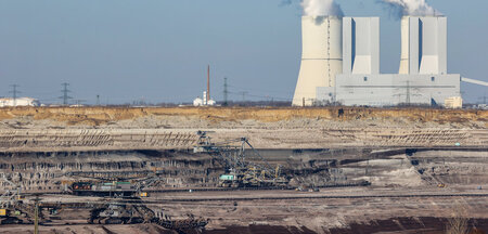 Tagebau Vereinigtes Schleenhain (Neukieritzsch, 10.3.2022)