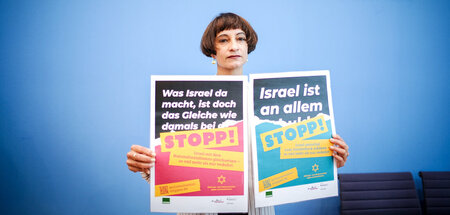 Faible für plakative Forderungen: Tahera Ameer, Vorsitzende der ...