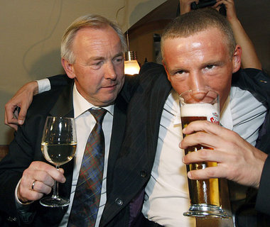 Der Haider-Erbe Dörfler (l.) und BZÖ-Wahlmanager Stefan Petzner ... Der Haider-Erbe Dörfler (l.) und BZÖ-Wahlmanager Stefan Petzner ...