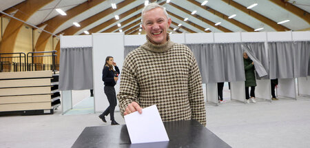 Sjúrður Skaale hat gut lachen: Seine Sozialdemokraten haben in D...