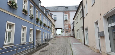 Teile der Schlossmauer in ­Ueckermünde
