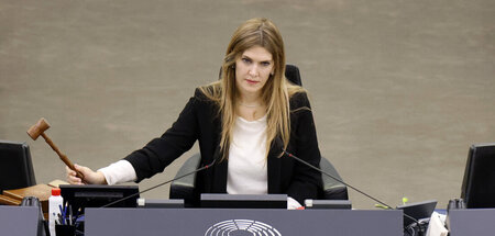 »Auf frischer Tat«: Die abgesetzte Vizepräsidentin des EU-Parlam...