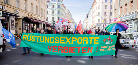 Ostermarsch in Berlin-Kreuzberg (16.4.2022)