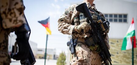 Deutsche Bundeswehrsoldaten im September 2019 in Erbil