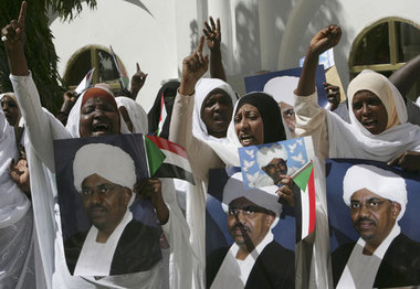 Für die Souveränität des Sudan: Massendemonstration am Donnersta...