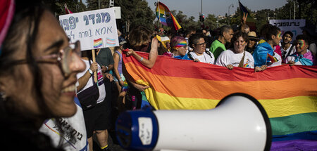 Streitpunkt bei Koalitionsverhandlungen: Pride-Paraden (Jerusale... Streitpunkt bei Koalitionsverhandlungen: Pride-Paraden (Jerusale...