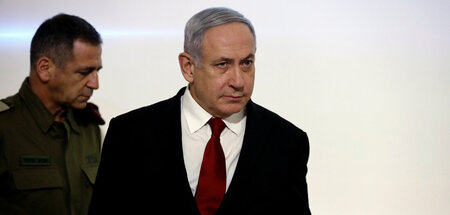 Israels noch amtierender Generalstabschef Kochavi (l.) sieht die...