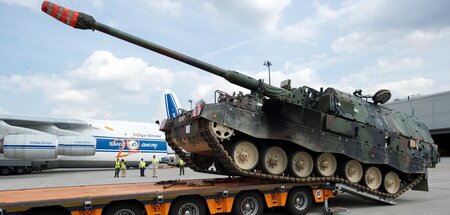 Exportschlager der Ampelregierung: Die »Panzerhaubitze 2000« des...