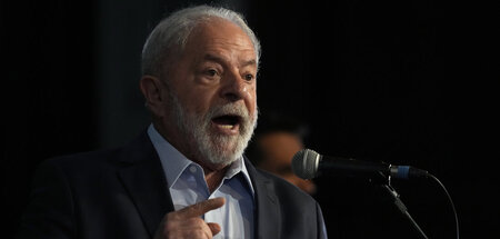 Luiz Inacio Lula da Silva, gewählter Präsident von Brasilien, st