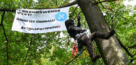 Protest gegen Autobahnbau in Frankfurt am Main (Oktober 2021) Protest gegen Autobahnbau in Frankfurt am Main (Oktober 2021)