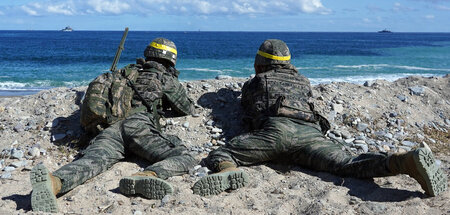 »Kriegsvorbereitung für Frieden«: Südkoreanische Soldaten bei ei...